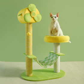 Cat Climbing Frames And Multi-level Cat Towers With Durable Scratching Posts, Comfortable And Fun Jumping Platforms, Hanging Toys, Viewing Perche (Option: Cat climbing frame)